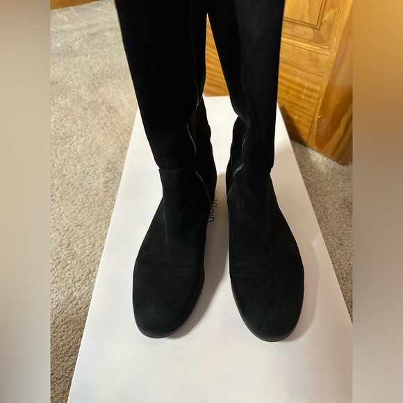Calvin Klein Cylan Riding Boots size 7.5 with neoprene back - Picture 5 of 7